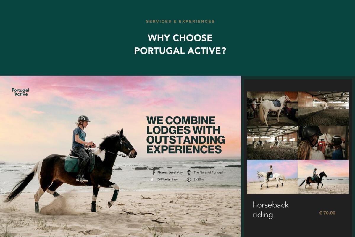 Portugal Active Cabedelo Beach Lodge - Heated Pool Виана-ду-Каштелу Экстерьер фото